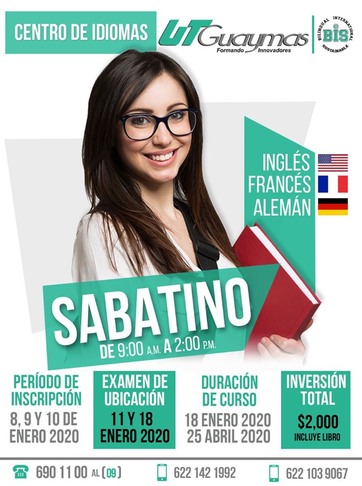 Convocatoria Cursos de Idiomas UTG